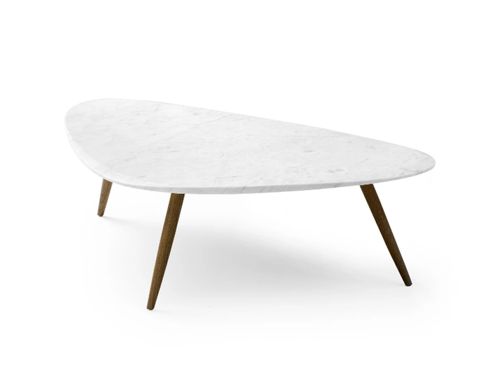 LX639 - Marble coffee table for living room _ LEOLUX LX